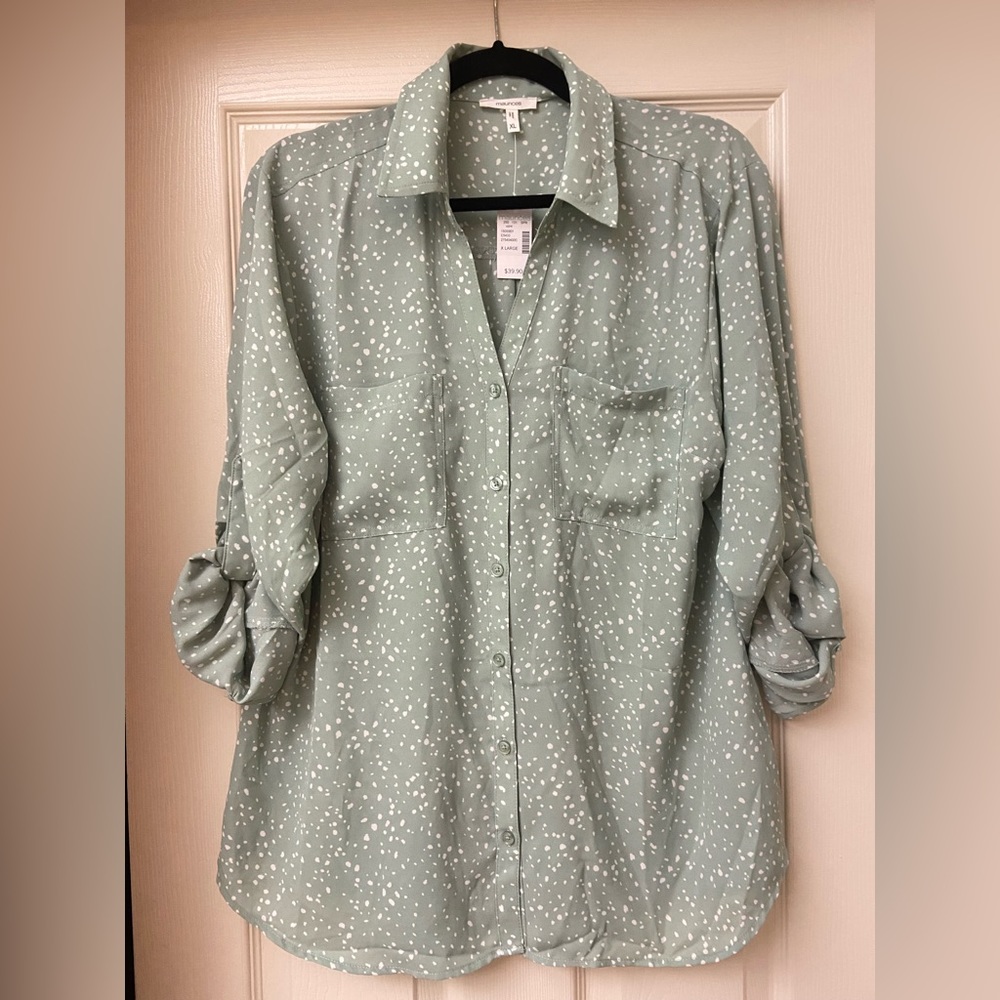 Button Down Blouse